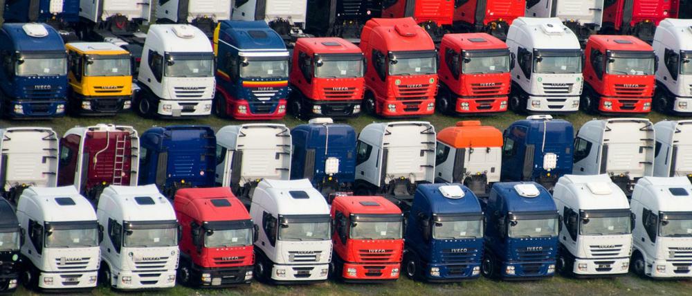 Kartell. Die EU-Wettbewerbshüter bestrafen große Lkw-Hersteller mit einer Rekord-Geldbuße