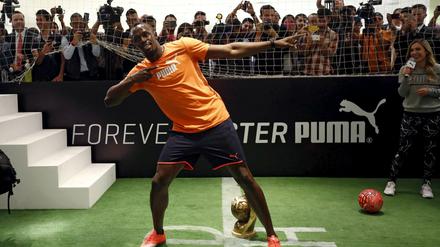 Usain Bolt wirbt für Puma.