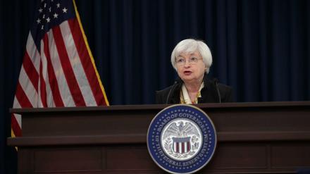 Fed-Chefin Janet Yellen verkündete die Entscheidung am Mittwoch.