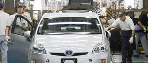 Der Prius wird bei Toyota in Japan gebaut (Archivbild).