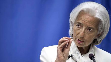 Gesteht Fehler ein: IWF-Chefin Lagarde.