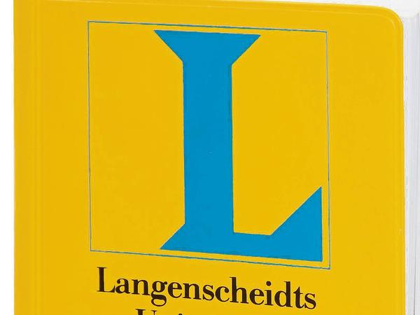 Auch Langenscheidt hat seinen Gelb-Ton erfolgreich verteidigt.