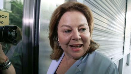 Louka Katseli, Griechenlands ehemalige Wirtschafts- und Arbeitsministerin, übt im Auftrag der Syriza-Partei die Aufsicht über die National Bank of Greece aus. 