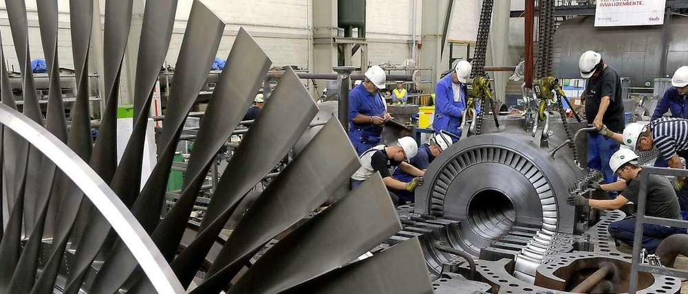 Die deutsche Wirtschaft - zum Beispiel der Maschinenbau - hat besonders viel von der Integration. 