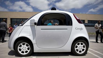 Ohne Lenkrad. Einen Fahrer braucht das Auto der Zukunft nicht, glauben Google-Manager.