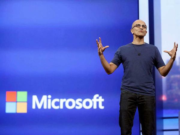 Auf Sparkurs. Rund fünf Monate nach seinem Amtsantritt hatte Microsoft-Chef Satya Nadella die Belegschaft zuletzt schon auf eine Schlankheitskur vorbereitet.