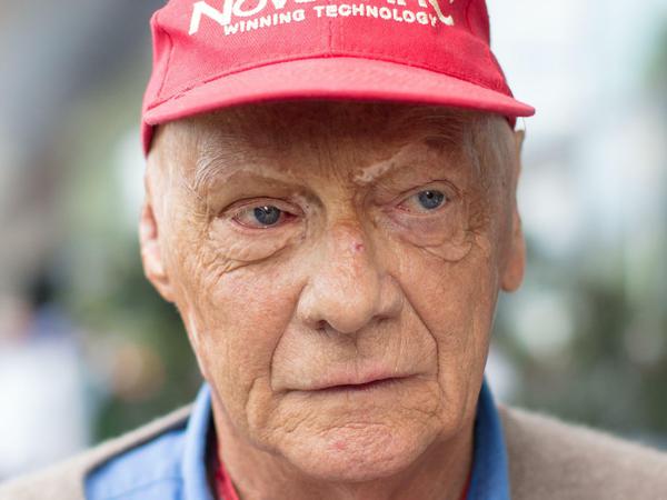 Niki Lauda, Ex-Formel-1-Star, Luftfahrtunternehmer und Gründer der Air Berlin-Tochter Niki.