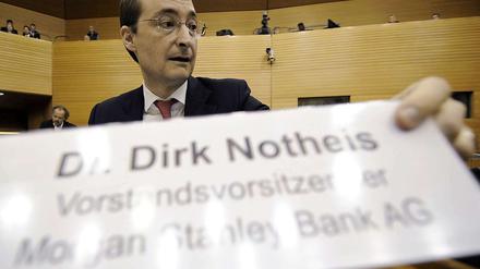 Banker ohne Job: Dirk Notheis.