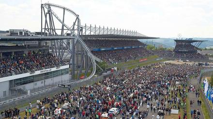 Nürburgring. Rund 200 Rennfahrzeuge kamen im Juni zum 24-Stunden-Rennen auf dem Nürburgring. 