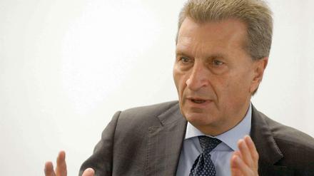 EU-Kommissar Oettinger will künftig geistiges Eigentum aus Europa besser schützen.