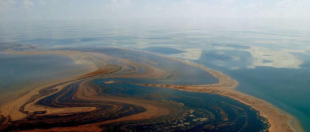 Ölteppich im Golf von Mexiko.