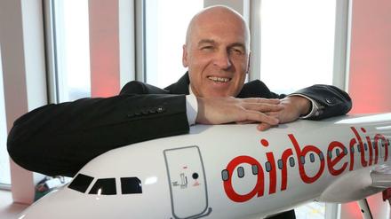 Sieht Air Berlins letzte Chance gekommen: Firmen-Chef Stefan Pichler versucht die Fluggesellschaft vor dem Abstieg zu retten. 