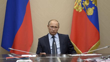 Der russische Präsident Wladimir Putin sieht den Höhepunkt der Wirtschaftskrise überwunden.