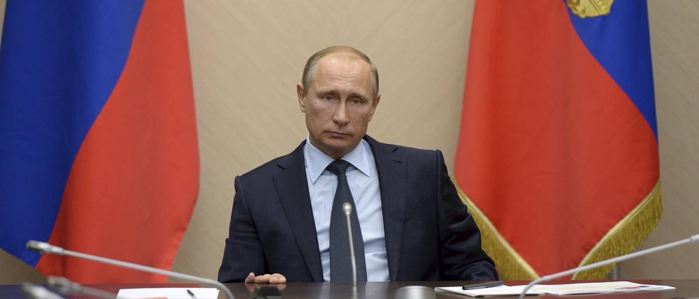 Der russische Präsident Wladimir Putin sieht den Höhepunkt der Wirtschaftskrise überwunden.