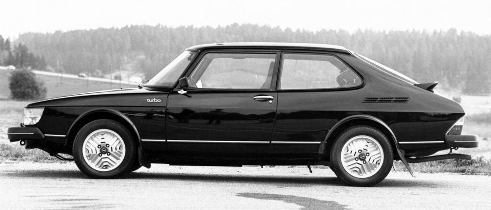 Unverkennbare Form: Der Saab 900 Turbo.