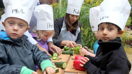 Gemüse ist gesund und günstig - aber ob das die Kinder wirklich interessiert?