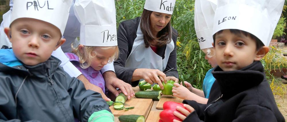 Gemüse ist gesund und günstig - aber ob das die Kinder wirklich interessiert?