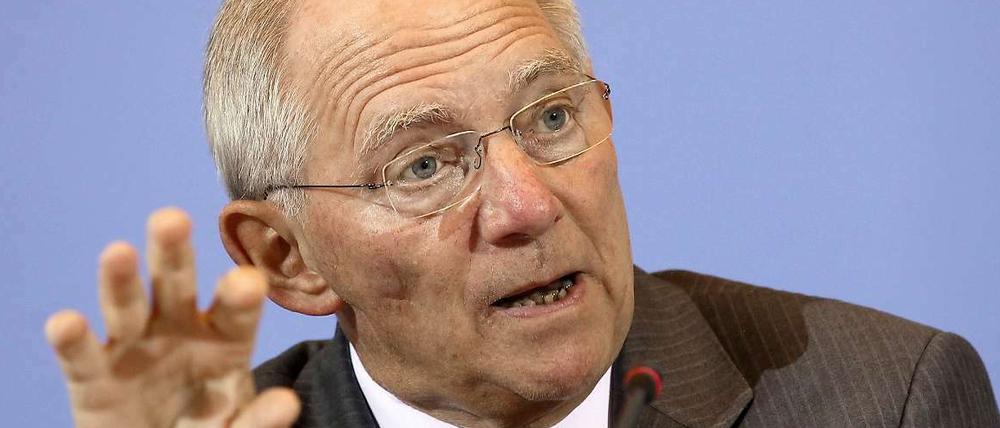 Gute Nachrichten für Finanzminister Wolfgang Schäuble (CDU): Neue Schulden zum Nulltarif