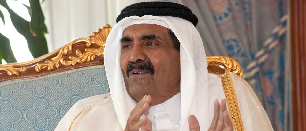 Der Scheich war viele Jahre Ministerpräsident und Außenminister von Katar.