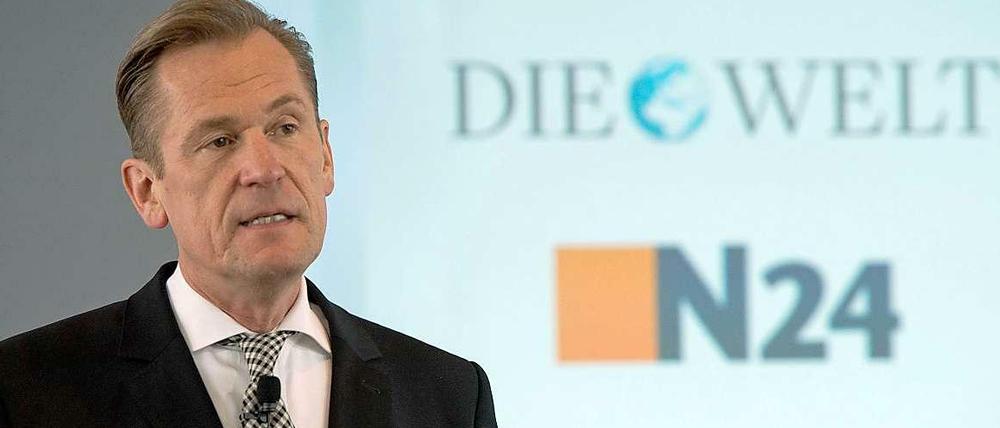 Mathias Döpfner ist optimistisch für 2014.