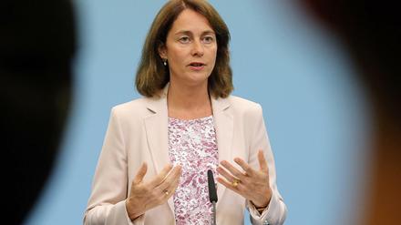 Bundesfamilienministerin Katarina Barley (SPD) sähe gerne mehr Frauen in Unternehmensvorständen.