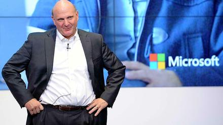 Schwergewicht. Steve Ballmer ist eine prägende Figur für Microsoft - er war von Anfang an dabei und führte das Unternehmen mehr als ein Jahrzehnt lang als Chef. 