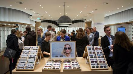 Am Alexanderplatz hat der Online-Brillenhändler Mister Spex jetzt einen Laden aufgemacht.