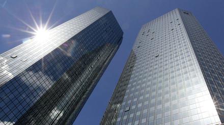 Bald zu 3,1 Prozent in Händen des US-Hedgefonds Hudson Executive: Die Gebäude der Deutschen Bank.