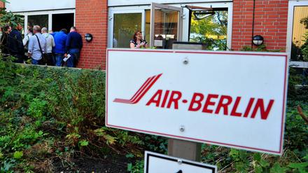 Der Firmensitz von Air Berlin in Charlottenburg.