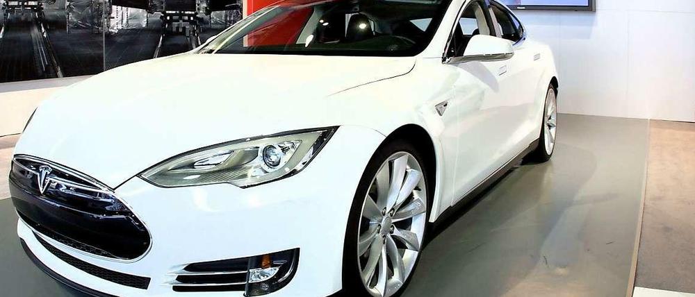 Der Neue. Das Model S von Tesla kostet in Deutschland ab 71.000 Euro.