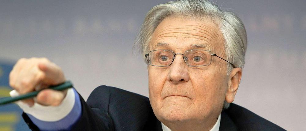 Da geht's lang: EZB-Präsident Jean-Claude Trichet rechtfertigte die Leitzinserhöhung.