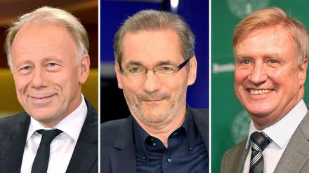 Drei Mal Chef: Die Fotos zeigen von links Jürgen Trittin (Bündnis 90/Die Grünen), Matthias Platzeck (SPD) und Ole von Beust (CDU). 