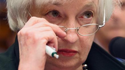Janet Yellen, Präsidentin der US Notenbank Federal Reserve (Fed).