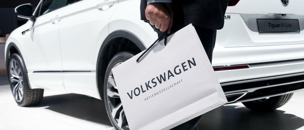 Heikle Hauptversammlung: In Hannover werden rund 3000 VW-Aktionäre erwartet.