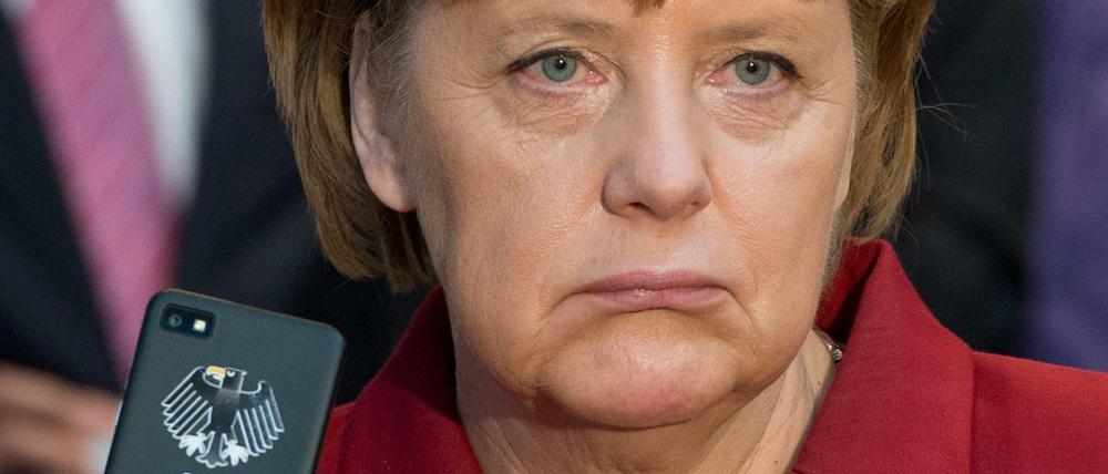 Zu wenig Fortschritte bei der Digitalisierung: Kanzlerin Merkel auf der Cebit
