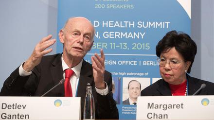Strategien gegen Antibiotika-Resistenzen müssen weltweit entwickelt werden. Darauf wiesen die Generaldirektorin der Weltgesundheitsorganisation WHO, Margaret Chan, und Detlev Ganten, Vize-Präsident der WHO, auf dem World Health Summit in Berlin hin.