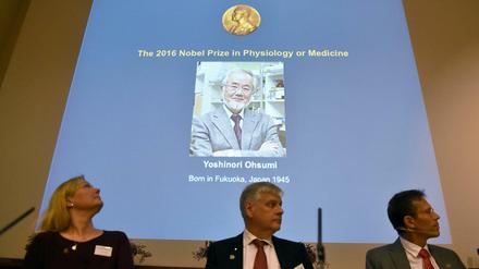 Verkündung des Medizin-Nobelpreises