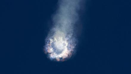 Falcon-9 explodiert kurz nach dem Start