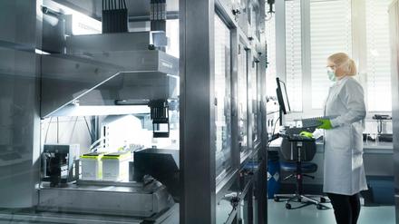 Von der Forschung in die Produktion: Biontech bringt einen neuartigen Impfstoff in Marburg in die Herstellung