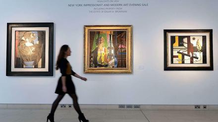 Gemälde der klassischen Moderne erzielen auf Auktionen Höchstpreise.