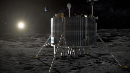 Auferstanden. Eine unbemannte Mondsonde hatte Europa schon einmal geplant ("Lunar Lander", siehe Abbildung), doch das Projekt wurde aus Geldmangel gestrichen. Nun will man sich bei einer russischen Mission beteiligen. Sie soll 2020 starten. 