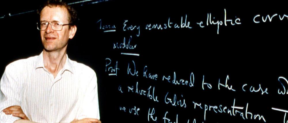 Großer Mathematiker. Andrew Wiles hat Fermats letzten Satz bewiesen. Dafür erhält er nun den Abel-Preis. 