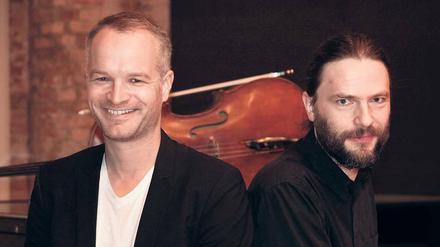 Konstantin Heidrich (links) und Markus Groh werden im kommenden Jahr die künstlerische Leitung der UdK-Musikfestwochen „crescendo“ übernehmen.