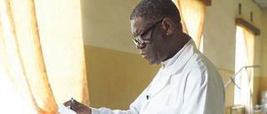 Der Arzt Denis Mukwege in dem von ihm gegründeten Panzi Hospital in Bukavu in der Demokratischen Republik Kongo.