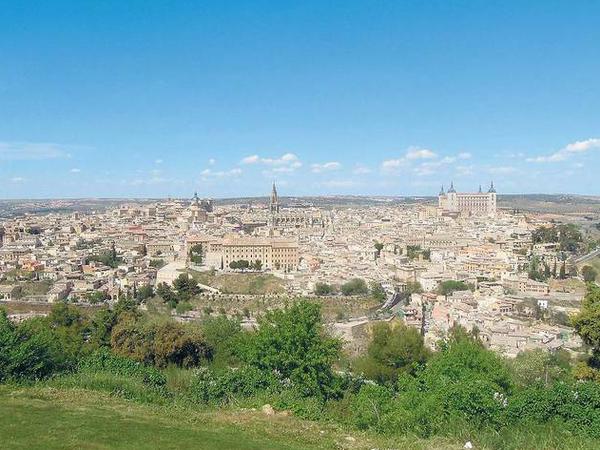 Wie ein Gemälde. Toledo, die kleine Großstadt, hat heute rund 90 000 Einwohner.