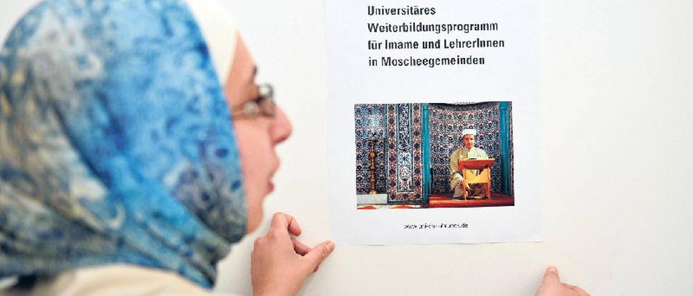 Anfänge. An der Uni Osnabrück werden islamische Seelsorger weitergebildet. Foto: dpa
