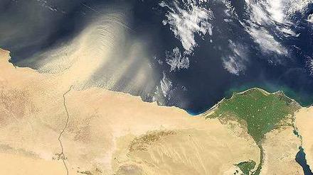 Tausende Kilometer voneinander entfernt und doch Teil eines Wetter- und Klimaphänomens. So wie beispielsweise Staubwolken aus der Sahara in Süd- und Mittelamerika Fauna und Flora beeinflussen, so kann Wind am Boden Luftströmungen in großer Höhe beeinflussen.