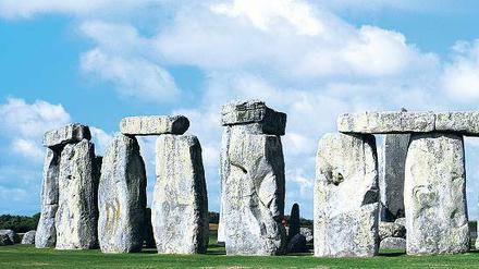 Nur eine Kopie. Die Erbauer von Stonehenge haben die Steinkreise nicht erfunden, sondern ältere Vorbilder nachgeahmt. Foto: imago