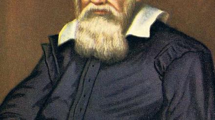 Galileo Galilei. Bild eines Malers aus dem 18. Jahrhundert.