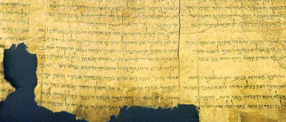Zugang für alle. Die Schriftrollen von Qumran wurden digitalisiert und können heute im Internet von jedem erforscht werden – ein Beispiel für Digital Humanities. 